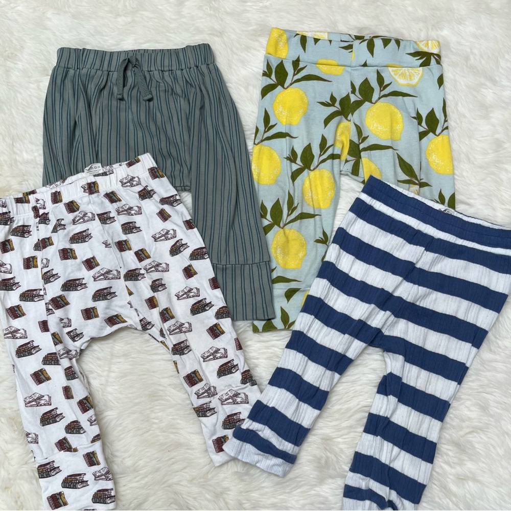 Kate Quinn Milk Barn 12-18 Pants Bundle Stripes Books Boy Unisex